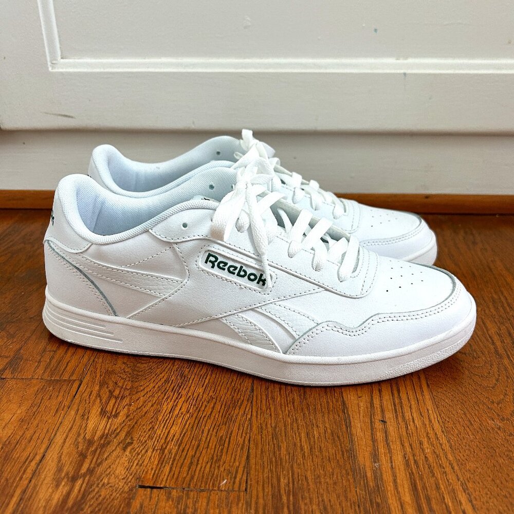 LIKE NEW Reebok Court Advance ALL WHITE